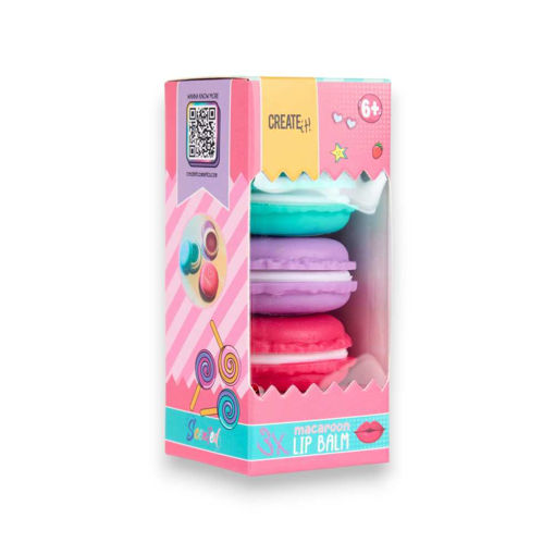 Picture of CREATE IT -  MACARON LIP BALM 3PCS